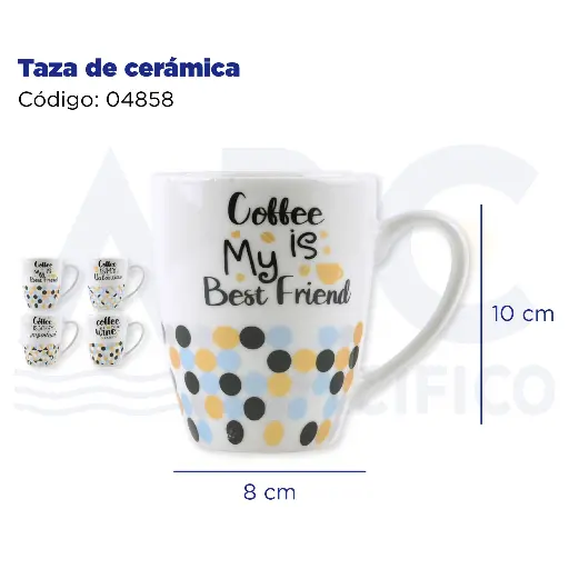 [04858] Taza de Cerámica