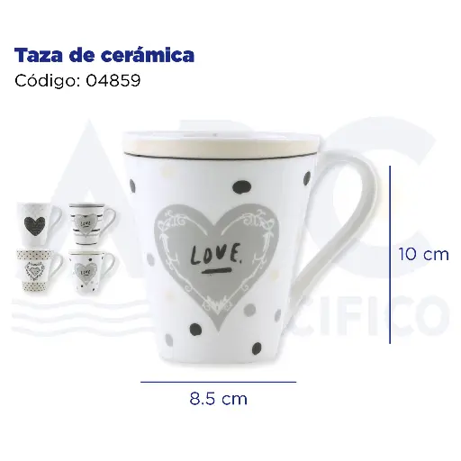 [04859] Taza de Cerámica