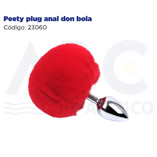 [23060] Peety plug anal don bola