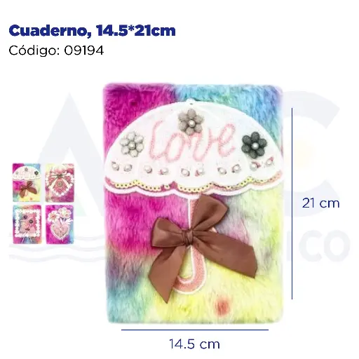 [09194] cuaderno, 14.5*21cm