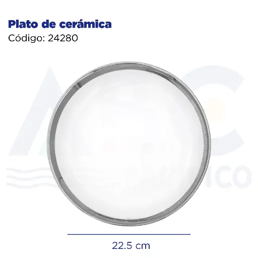 [24280] Plato de cerámica
