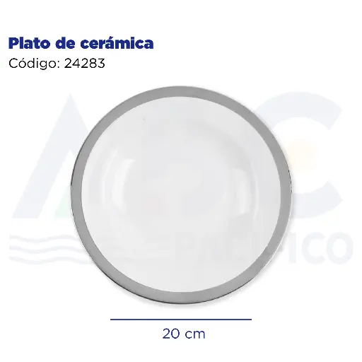 [24283] Plato de cerámica