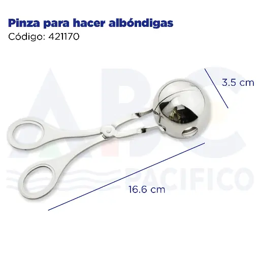 [421170] Pinza para hacer albóndigas