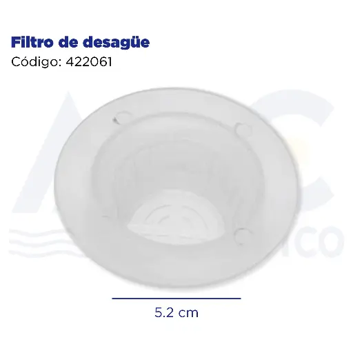 [422061] Filtro de desagüe