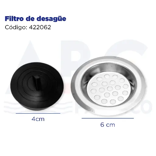 [422062] Filtro de desagüe