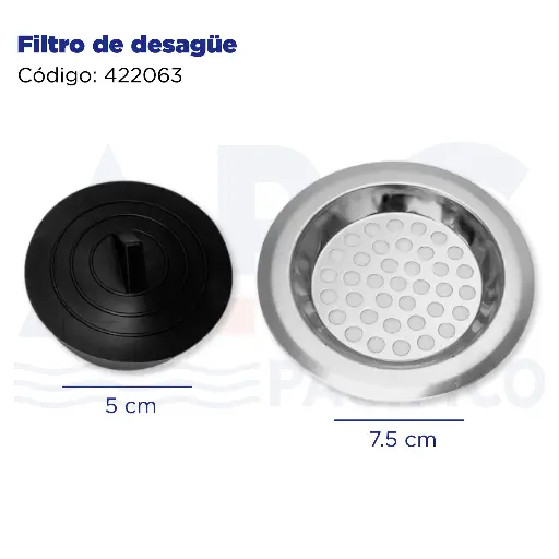 [422063] Filtro de desagüe