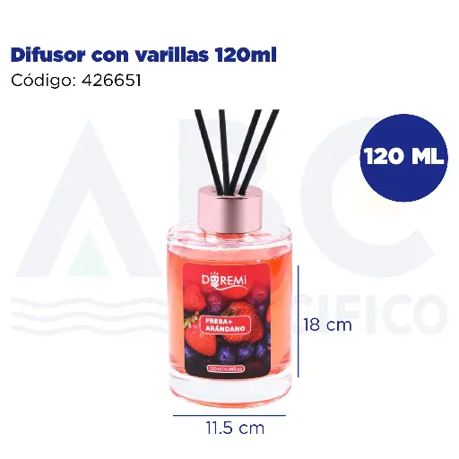 [426651] Difusor con varillas 120ml