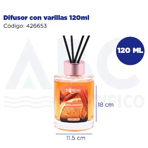 [426653] Difusor con varillas 120ml