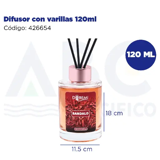 [426654] Difusor con varillas 120ml