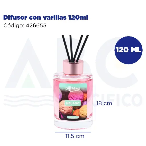 [426655] Difusor con varillas 120ml