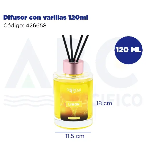 [426658] Difusor con varillas 120ml
