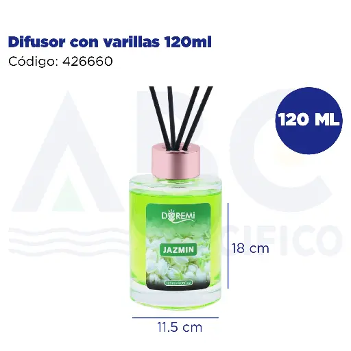 [426660] Difusor con varillas 120ml
