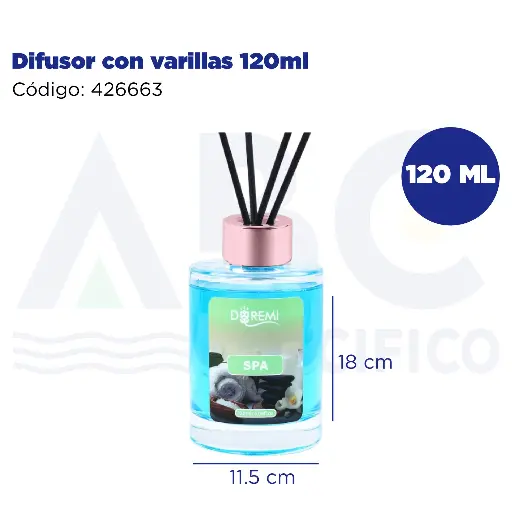 [426663] Difusor con varillas 120ml