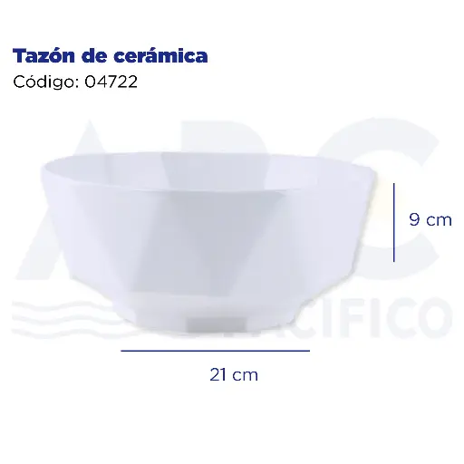 [04722] Tazón de cerámica