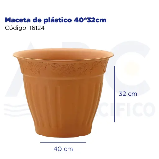 [16124] Maceta de plástico 40*32cm
