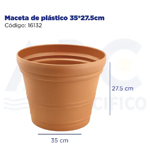 [16132] Maceta de plástico 35*27.5cm