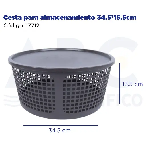 [17712] Cesta para almacenamiento 34.5*15.5cm