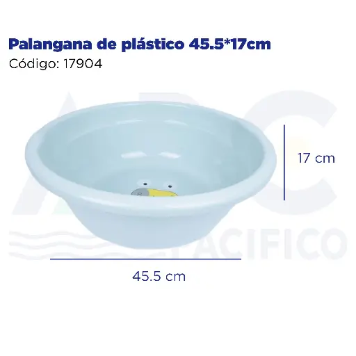 [17904] Palangana de plástico 45.5*17cm