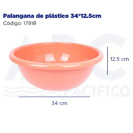 [17918] Palangana de plástico 34*12.5cm