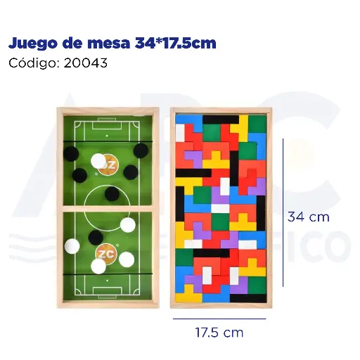 [20043] Juego de mesa 34*17.5cm