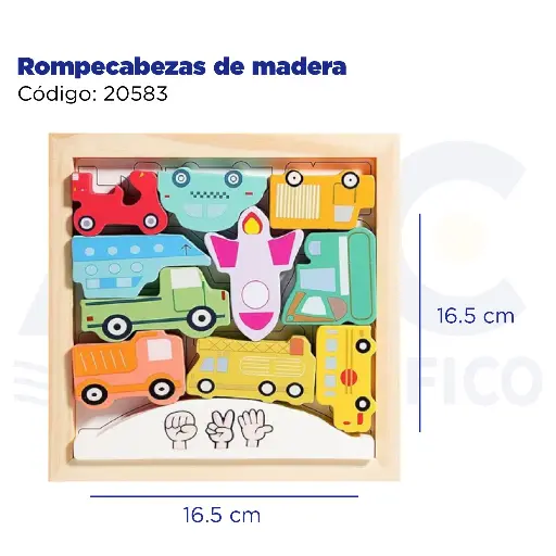 [20583] Rompecabezas de madera