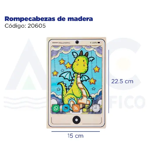 [20605] Rompecabezas de madera