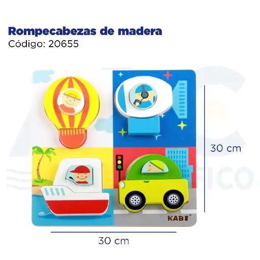 [20655] Rompecabezas de madera