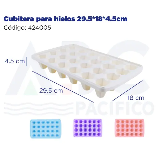 [424005] Cubitera para hielos 29.5*18*4.5cm