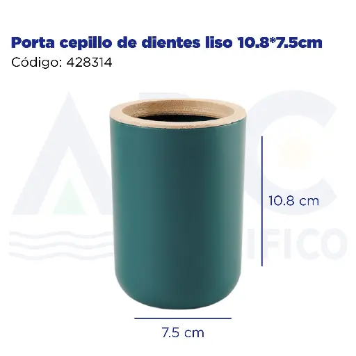 [428314] Porta cepillo de dientes liso 10.8*7.5cm