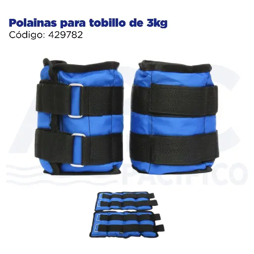 [429782] Polainas para tobillo de 3kg