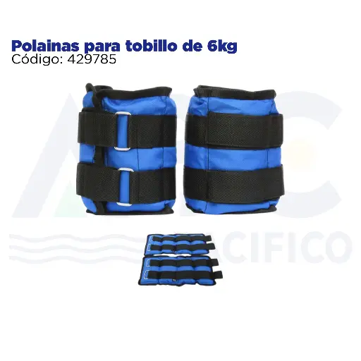 [429785] Polainas para tobillo de 6kg