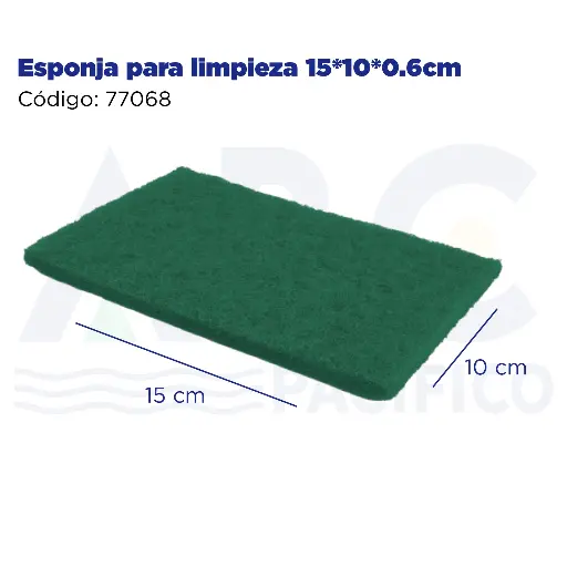 [77068] Esponja para limpieza 15*10*0.6cm