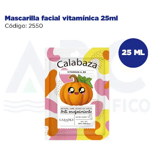 [2550] Mascarilla facial vitamínica 25ml