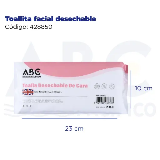 [428850] Toallita facial desechable