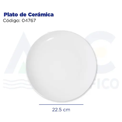 [04767] [04767] Plato de Cerámica