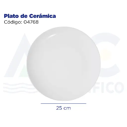 [04768] [04768] Plato de Cerámica