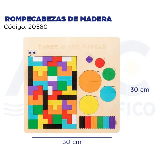 [20560] [20560] ROMPECABEZAS DE MADERA