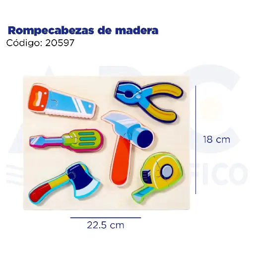 [20597] [20597] Rompecabezas de madera