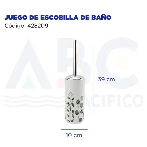 [428209] [428209] JUEGO DE ESCOBILLA DE BAÑO