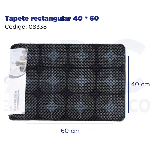 [08338] Tapete rectangular 40 * 60
