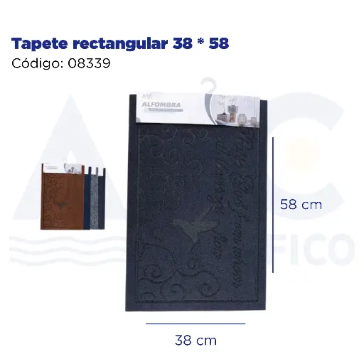 [08339] Tapete rectangular 38 * 58