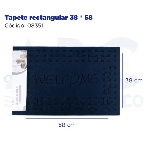 [08351] Tapete rectangular 38 * 58