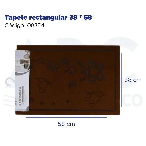 [08354] Tapete rectangular 38 * 58