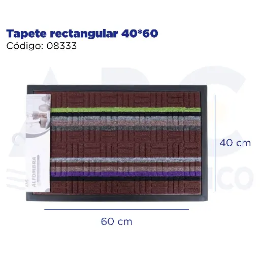 [08333] Tapete rectangular 40*60