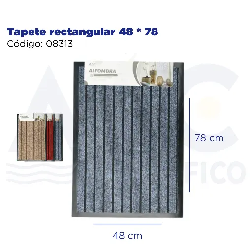 [08313] Tapete rectangular 48 * 78