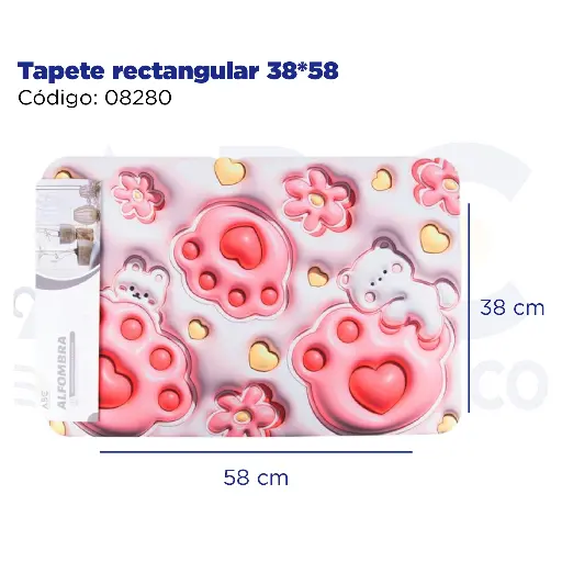 [08280] Tapete rectangular 38*58