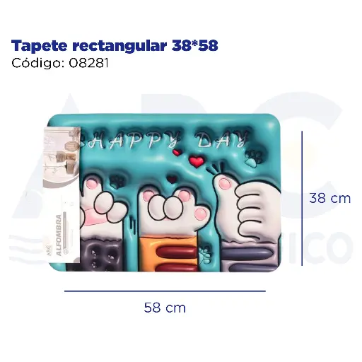 [08281] Tapete rectangular 38*58