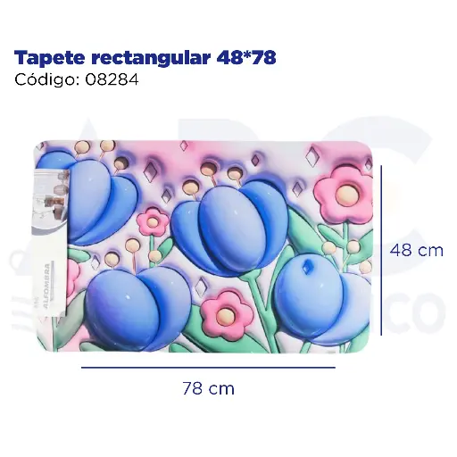 [08284] Tapete rectangular 48*78