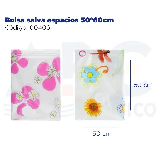 [00406] Bolsa salva espacios 50*60cm