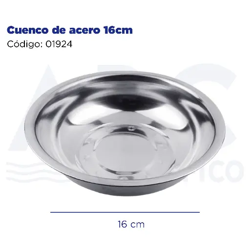 [01924] Cuenco de acero 16cm